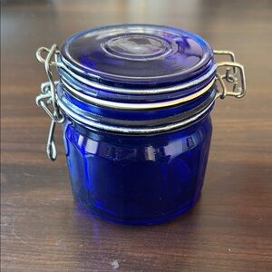 Blue Storage Jar